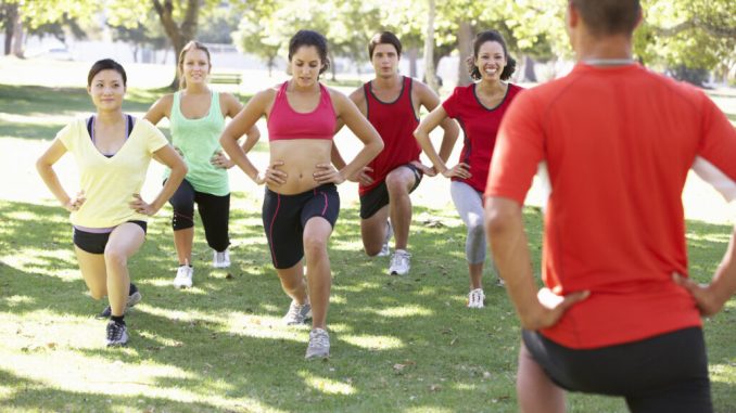 Instructor Running Fitness Boot Camp
